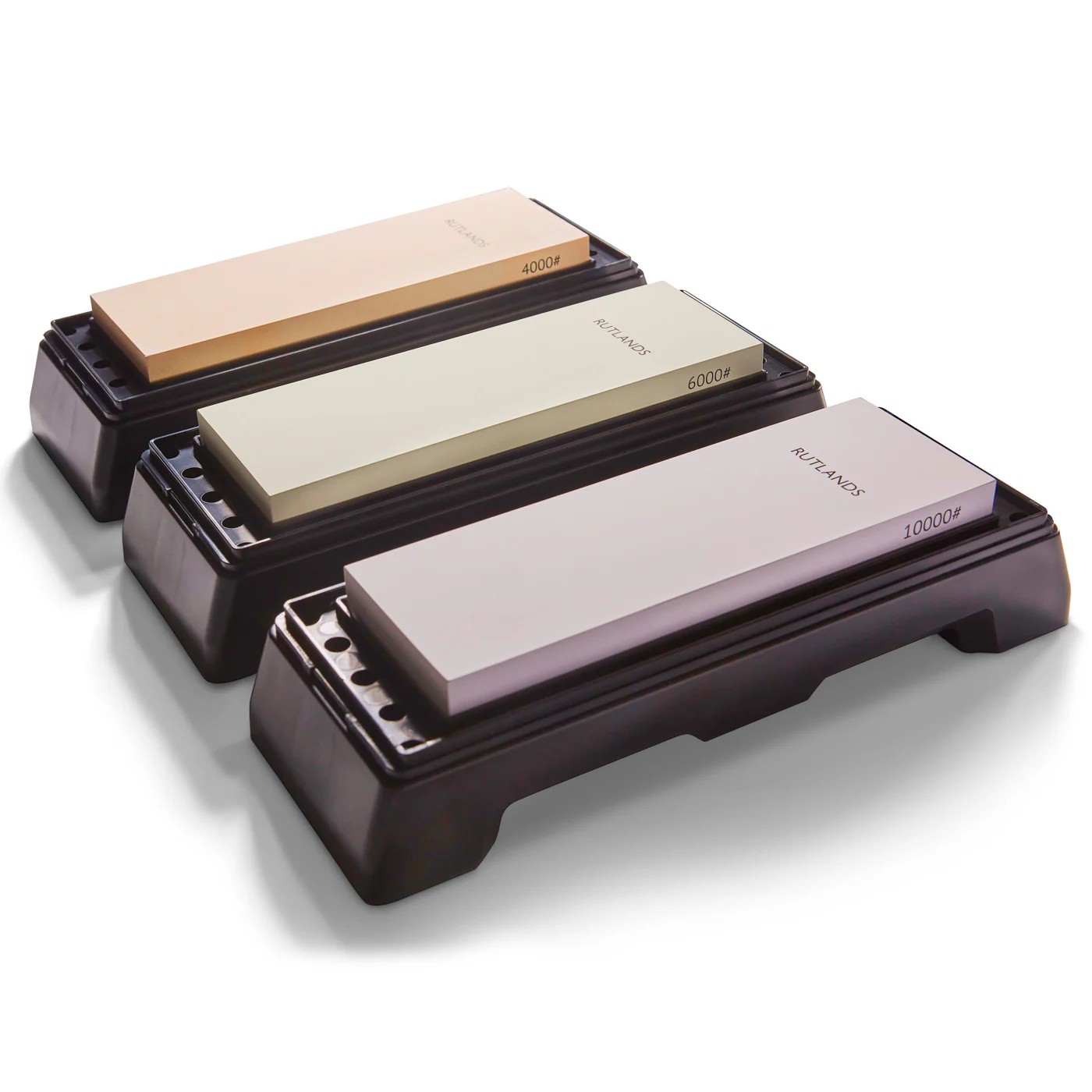 180mm Japanese Combination Water Stone - Set of 3 - Image 4