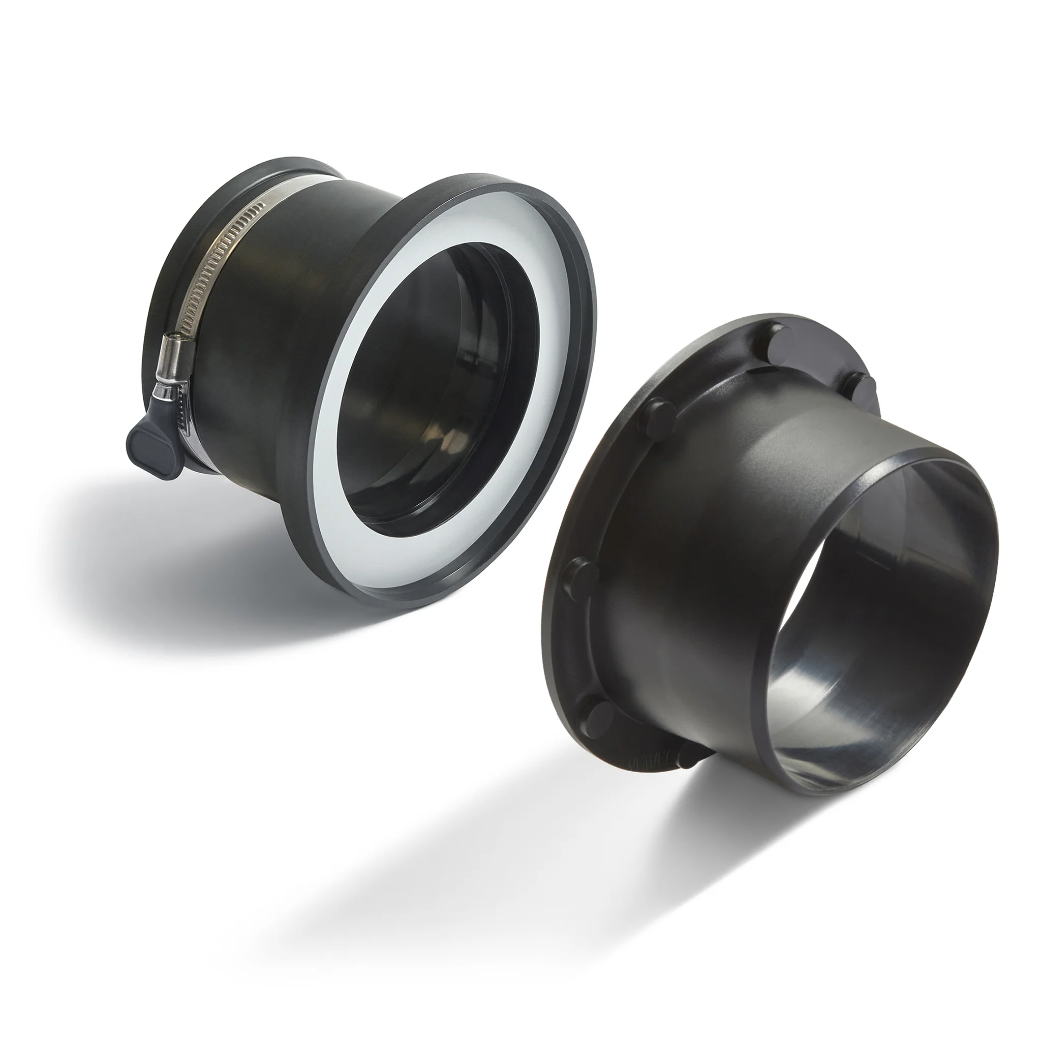 Dust Extraction Hose Magnetic Coupling Kit with Rubber Cuffs - 100mm to 100mm - Image 3