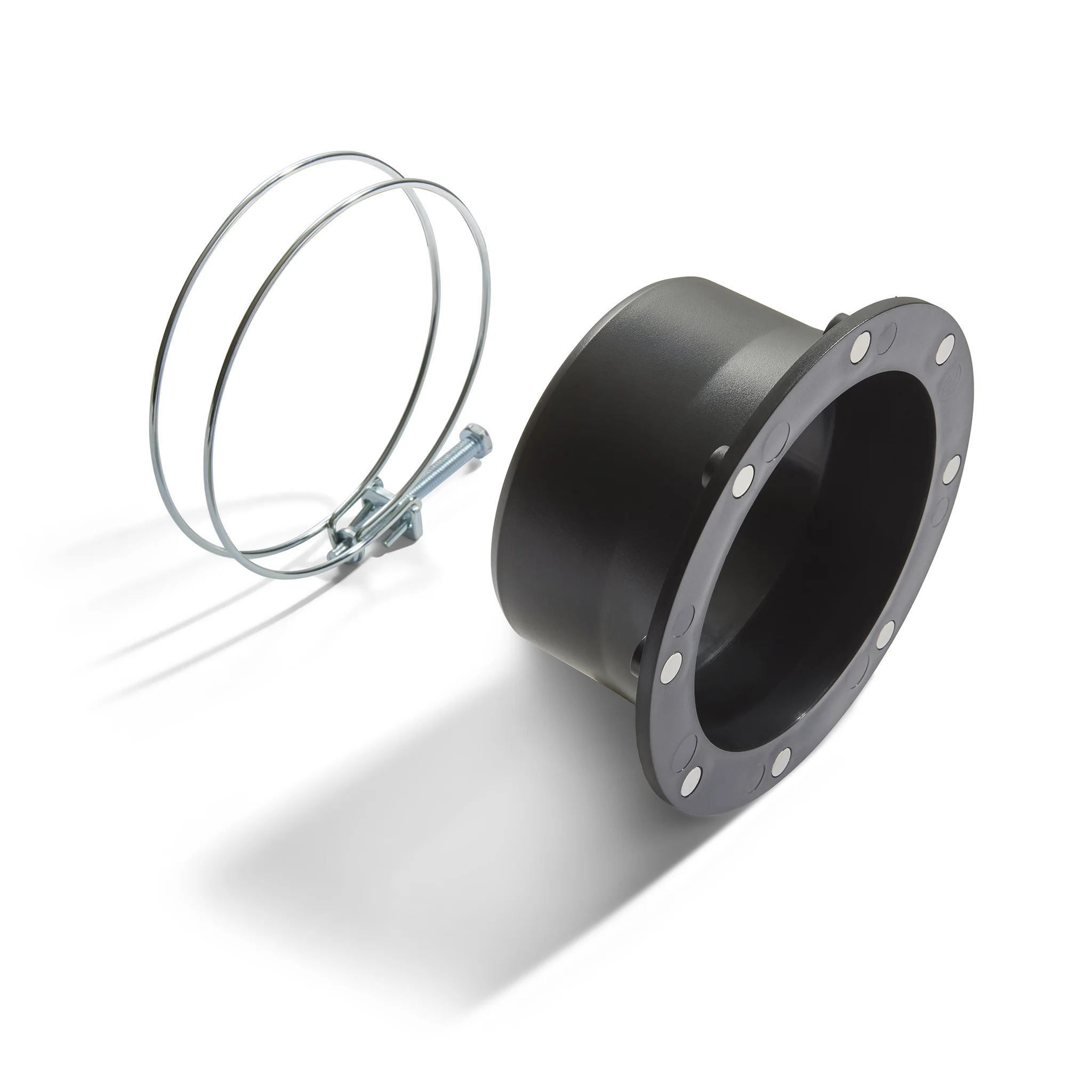 Dust Extraction Hose Magnetic Coupling Kit with Rubber Cuffs - 100mm to 100mm - Image 4