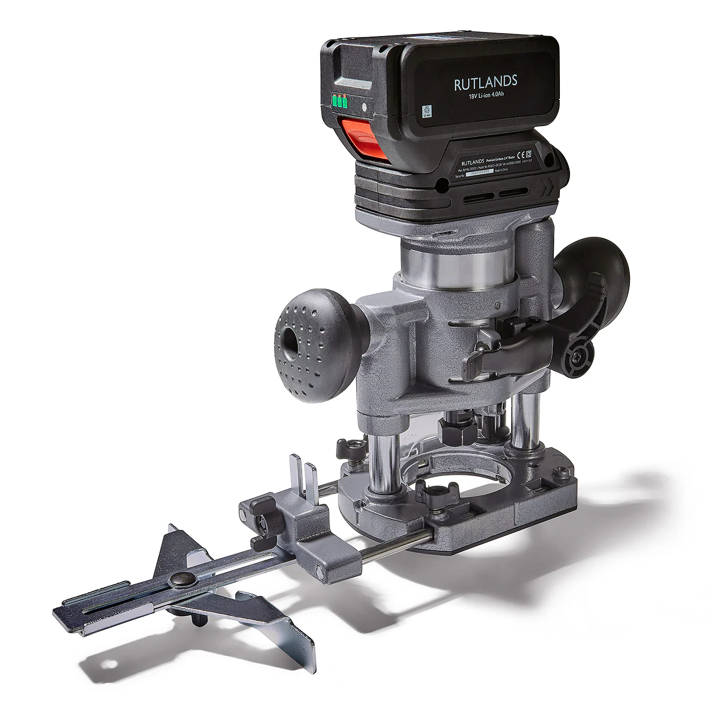 R60 Brushless Cordless 18V 1/4" Router - Image 4