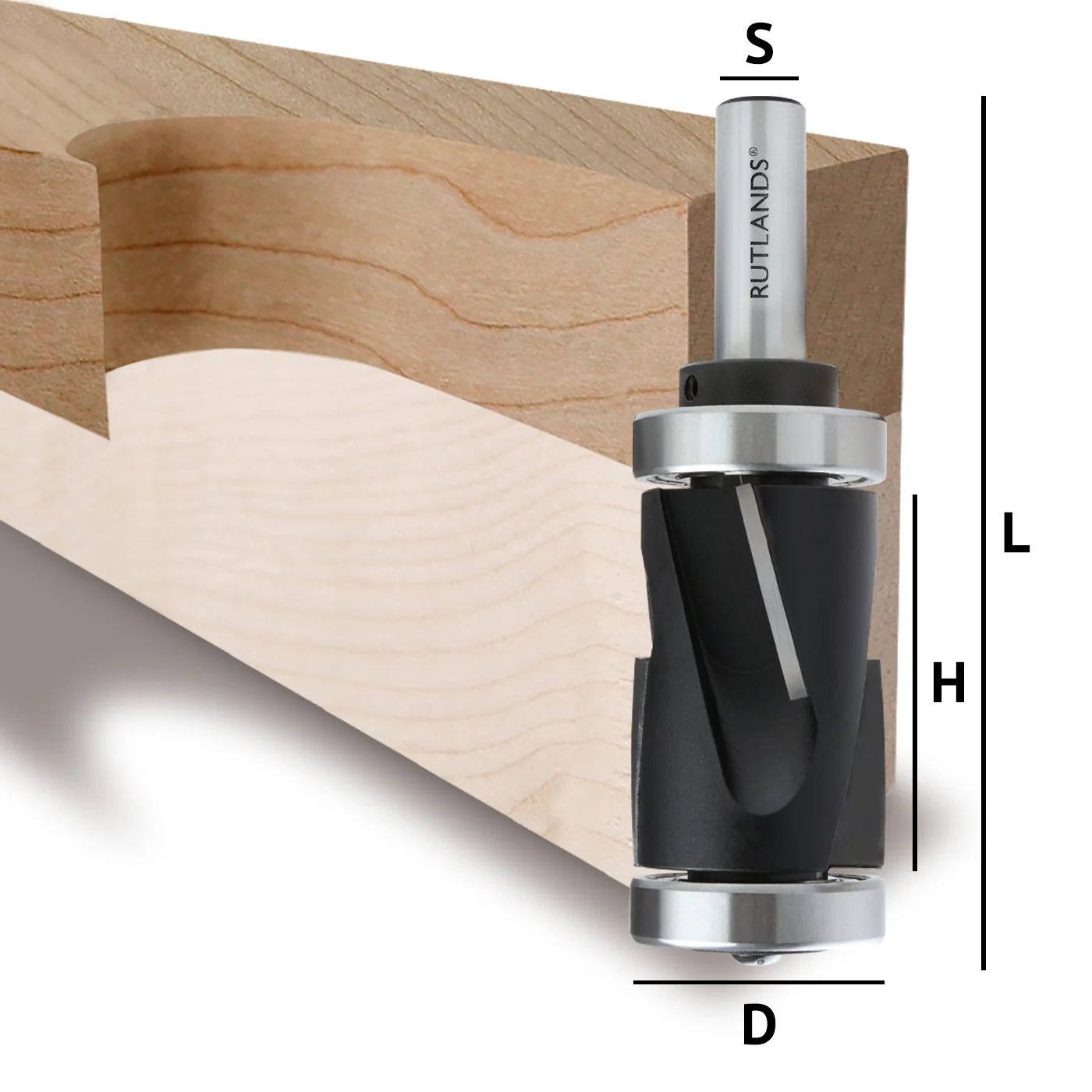 Router Bit Set - Flush Trim with Up and Down Shear - Image 3